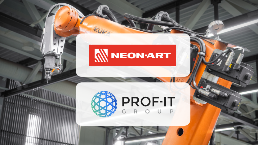 Модернизация робота на производстве «Неон-Арт-М»
